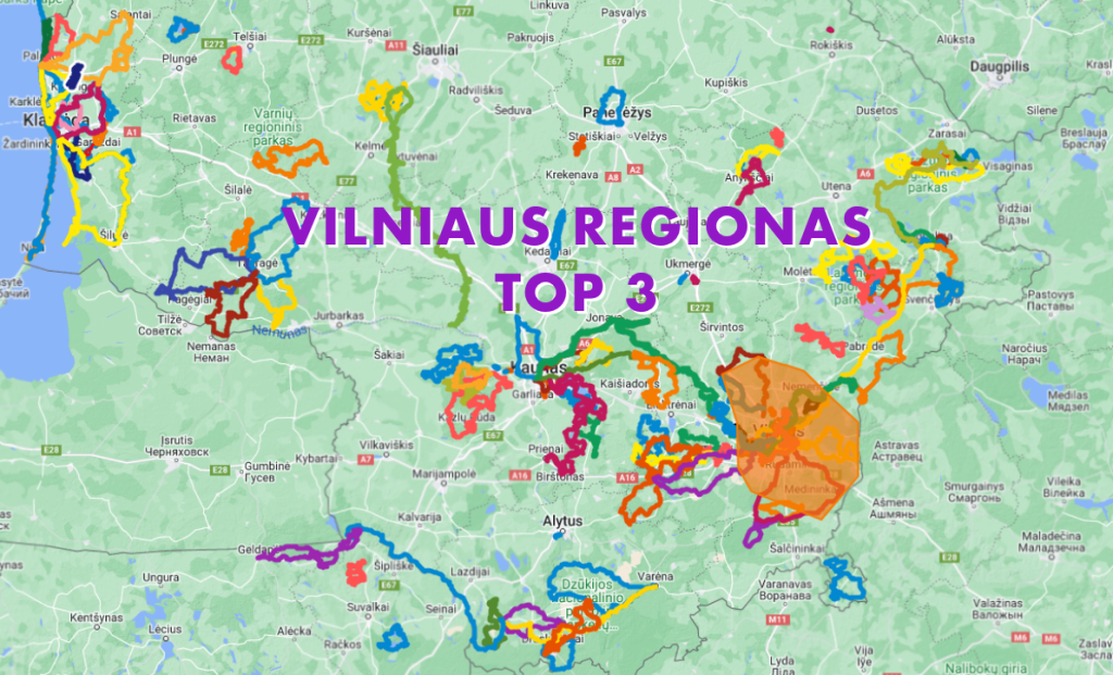 Vilniaus regionas | TOP 3